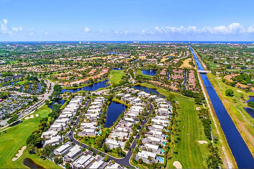 real estate drone photography editing before & after